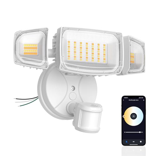 65W WiFi Smart Flood Lights Outdoor Motion Sensor