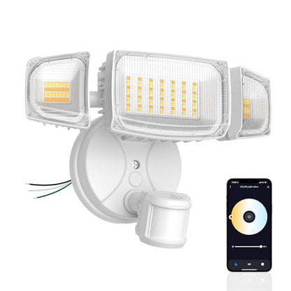 65W WiFi Smart Flood Lights Outdoor Motion Sensor