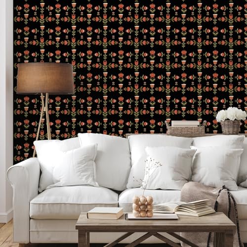 Farmhouse Floral Wallpaper Collection