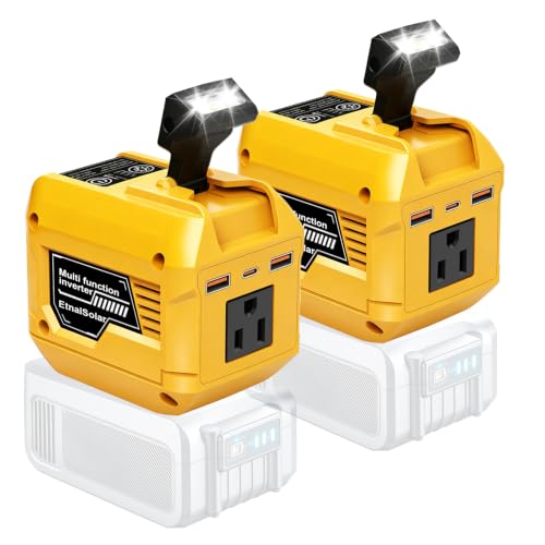 250W Power Inverter Compatible with 18V Battery