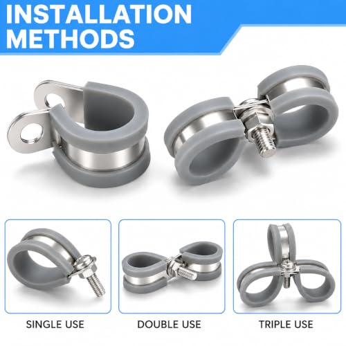 Cable Clamps Double