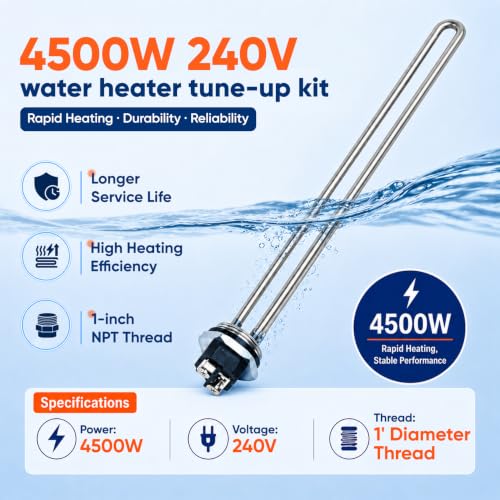 4500W 240V Water Heater Tune