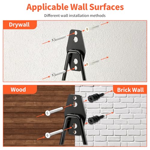 Heavy Duty Door Storage Hangers Bracket