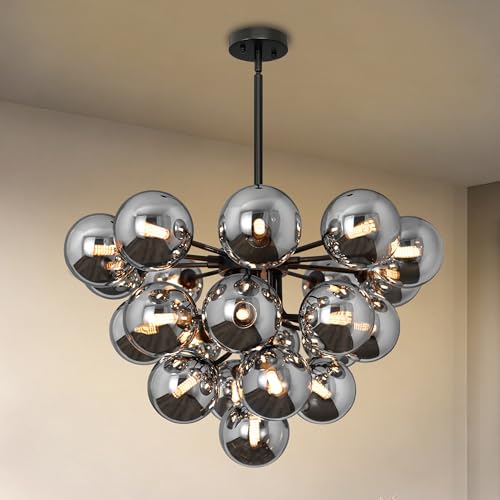 23 Lights Sputnik Chandelier for Dining Room Entryway