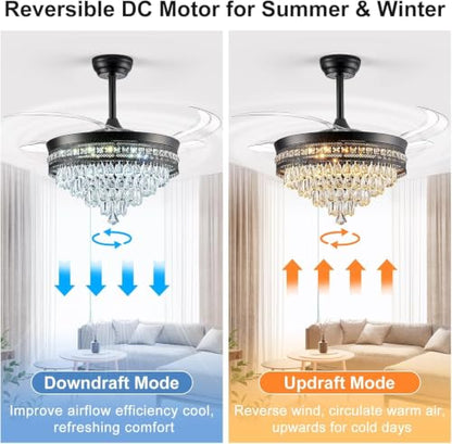 Fandelier Ceiling Fan with Light