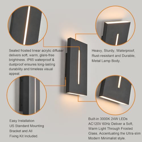 LED Outdoor Wall Light DW60LED Series