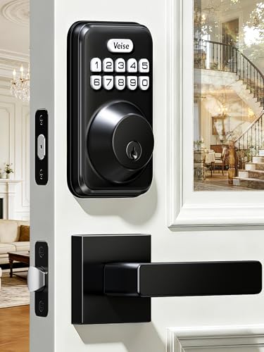 DK01 B Keyless Entry Deadbolt Lock with Handle Set