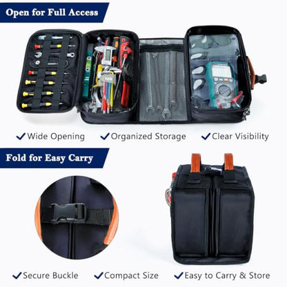 Tool Box Organizer with Clear Lid
