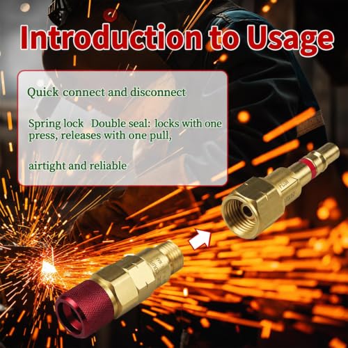 Oxy Acetylene Torch Quick Connects Fittings