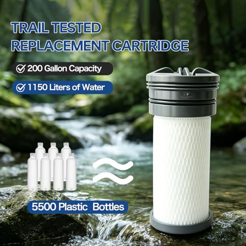 Water Filter Replacement Cartridge for Katadyn Hiker Water Filter Systems