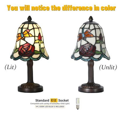 Tiffany Style Mini Table Lamp