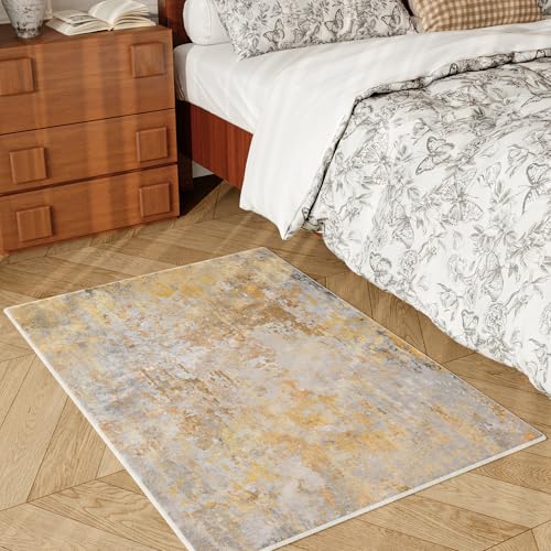 Abstract Washable Area Rugs for Living Room Bedroom Hallway Kitchen Entryway Runner