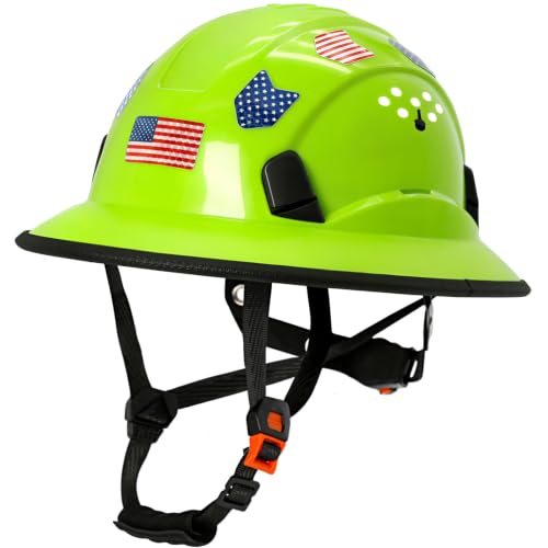Full Brim Hard Hat Type 2 Class C Safety Helmet with Vents