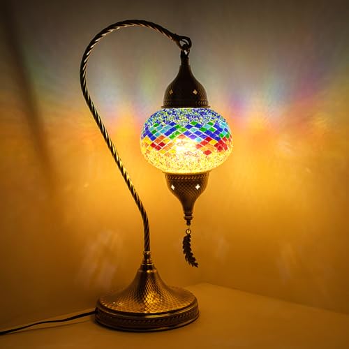 Turkish Moroccan Mosaic Table Lamp