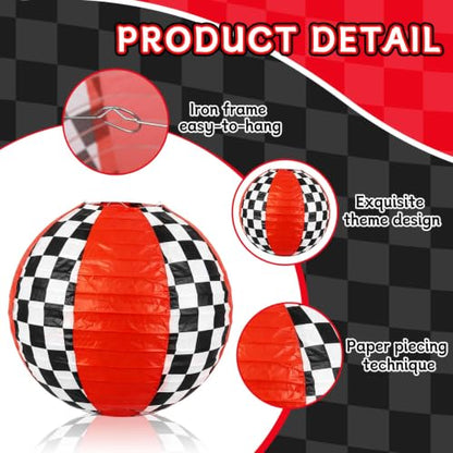 12 Pack 8 Inch Paper Lanterns