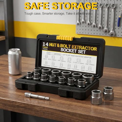 Bolt Extractor Set Heavy Duty