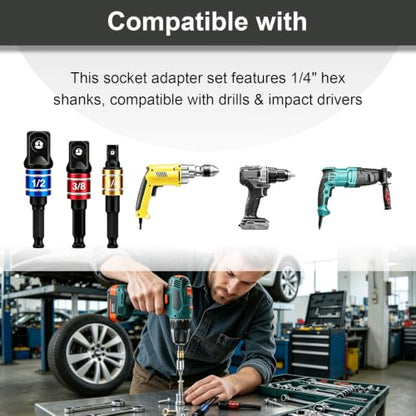 Impact Socket Adapter Set