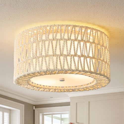 Boho Flush Mount Ceiling Light