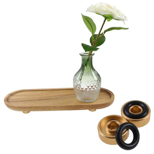 4‑Pcs Brass Cutting Board Feet