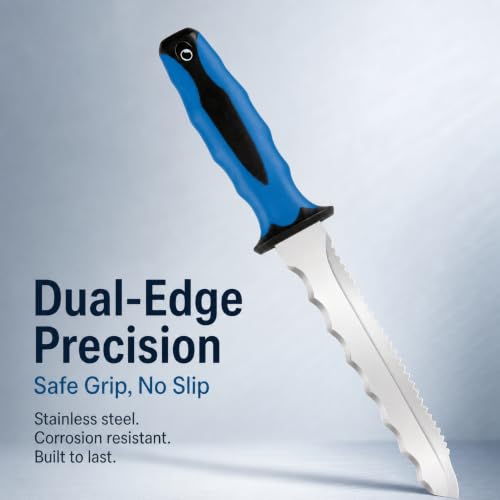 Double Side Serrated Insulation Knife