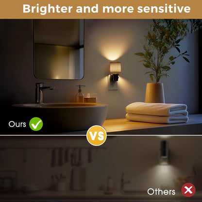 Night Lights Plug into Wall (Cylinder-3000K / 1 Pack)