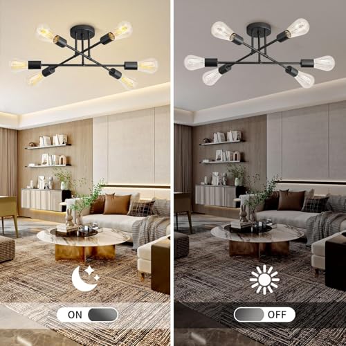 Semi Flush Mount Ceiling Light Fixture