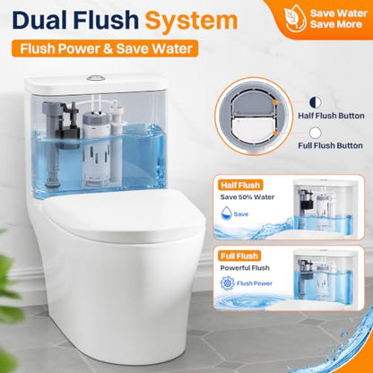 3" Dual Flush Valve Kit Fits for One