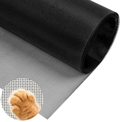Pet Proof Window Screen Replacement Mesh (39"x118" / Pet Guard)