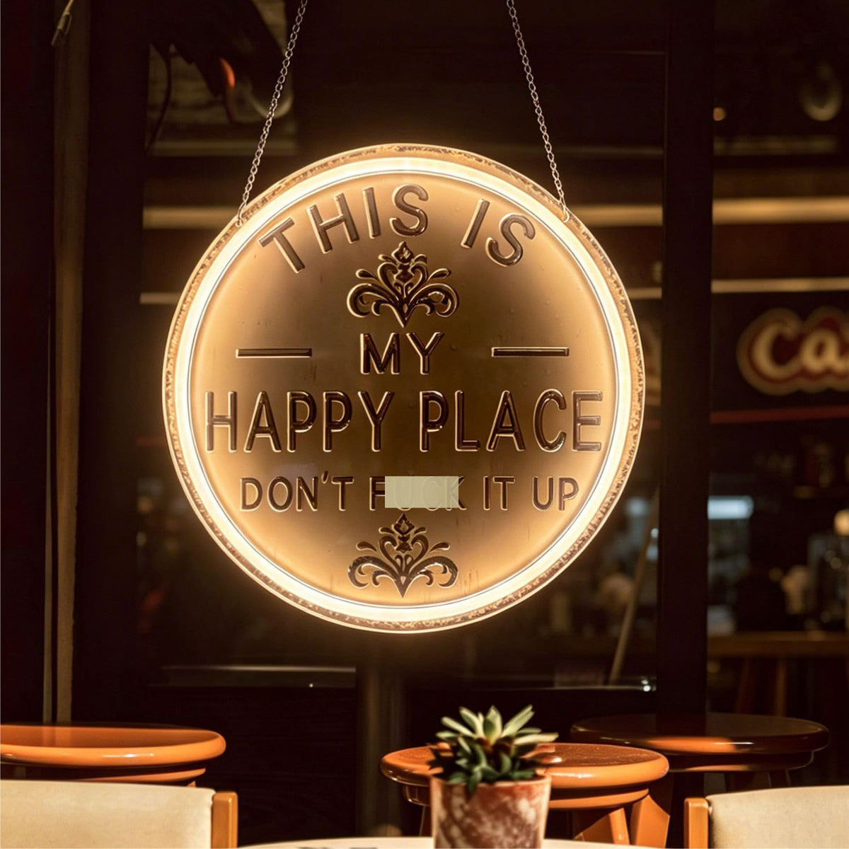 This Is My Happy Place Neon Sign (Place)