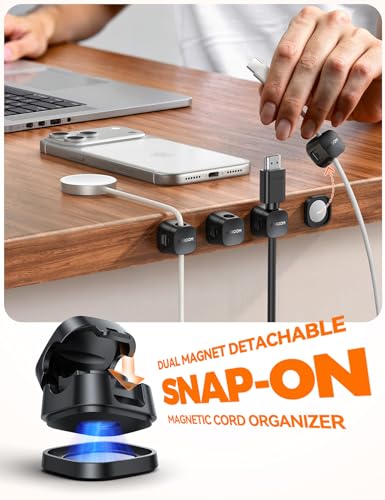Detachable Magnetic Cord Organizer w