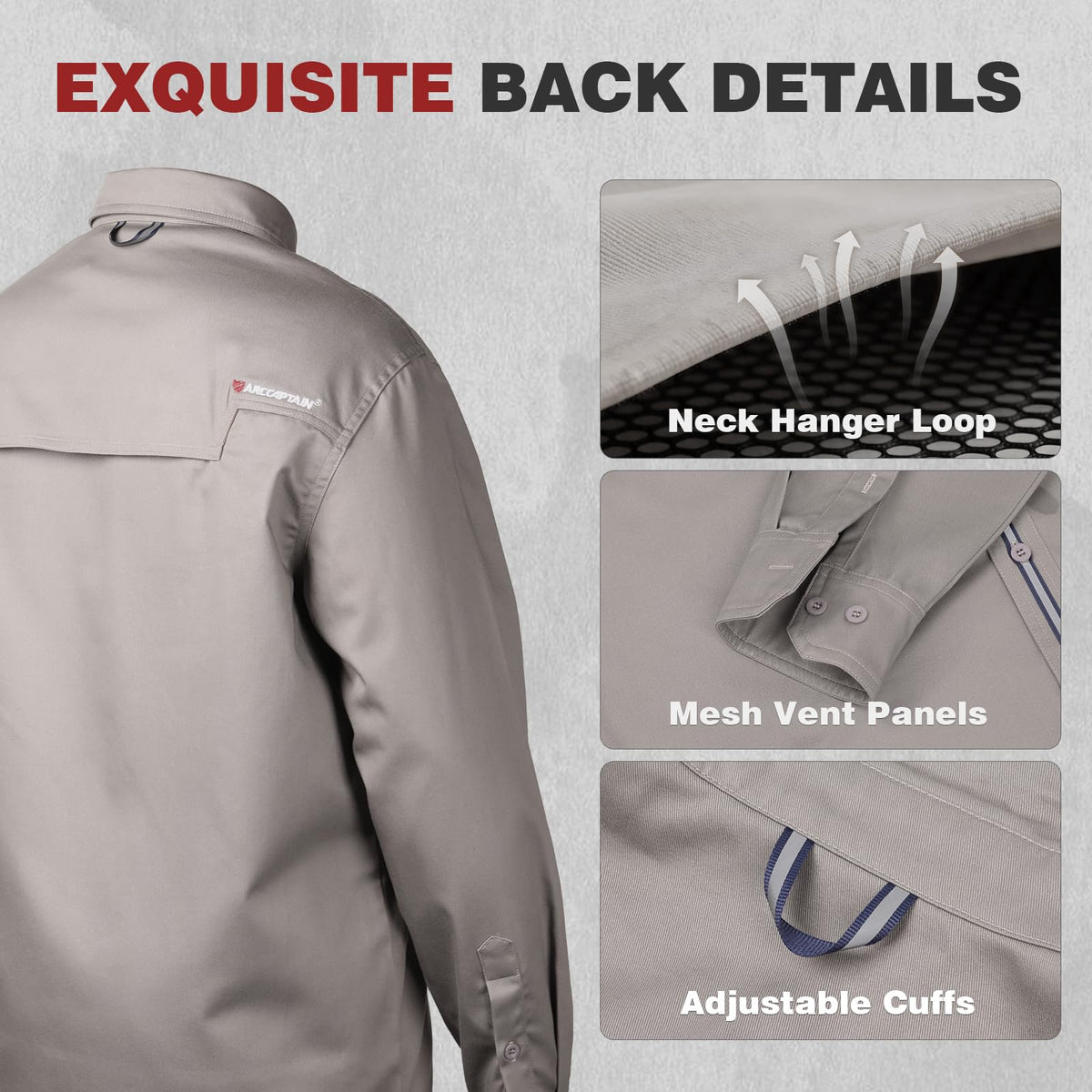 FR Welding Jackets (Small / Grey)