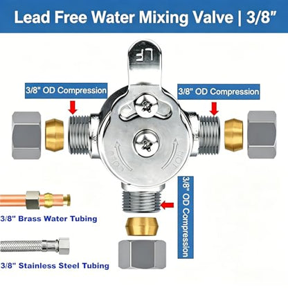 Mechanical Water Mixing Valve