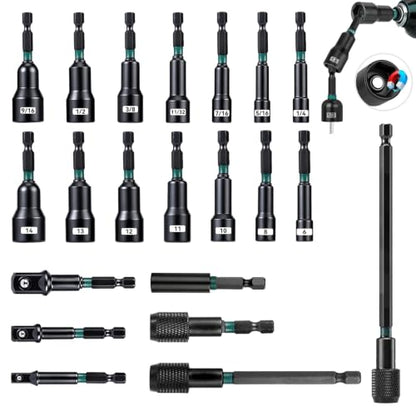 21 Piece Magnetic Nut Driver Set