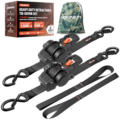 Retractable Ratchet Straps