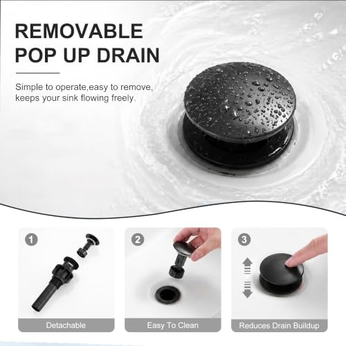Bathroom Faucet (Matte Black)