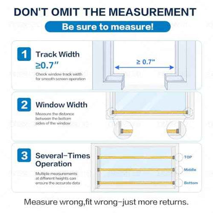 Expandable Window Screen (White / 20" H x 28"-54" W)
