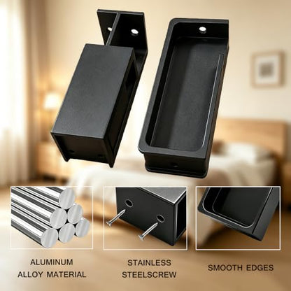 4.72" Pocket Door Handle