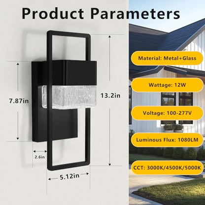 Modern Outdoor Wall Light
