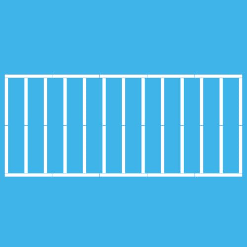 Premade Board and Batten Wainscoting Kit