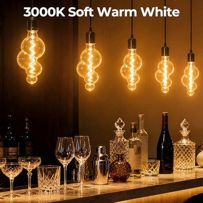 Large Decorative Vintage Edison LED Light Bulbs