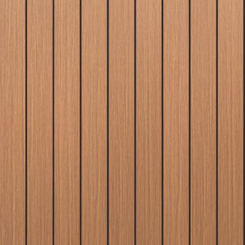 6 Pack Peel and Stick Wood Panels for Wall