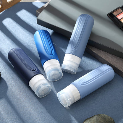 Travel Bottles for Toiletries (Blue-3oz)