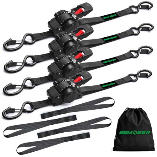 Retractable Ratchet Straps