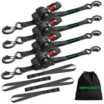 Retractable Ratchet Straps
