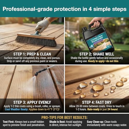 Clear Wood Sealer Outdoor