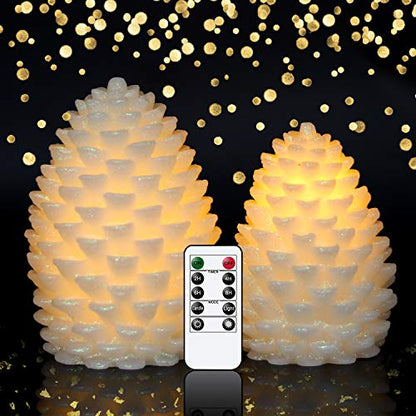 Flameless Candles with 6H Timer Battery Operated