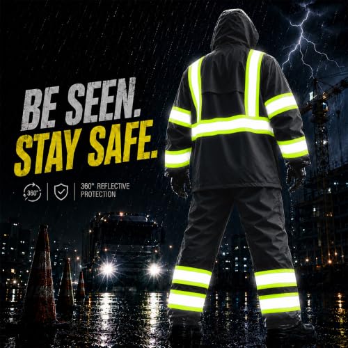 Hi Vis Rain Suits for Men