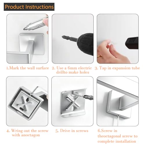 Towel Bar 23.6 Inch Bathroom Towel Holder