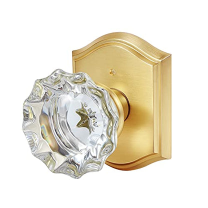 Crystal Glass Door Knobs for Interior Doors