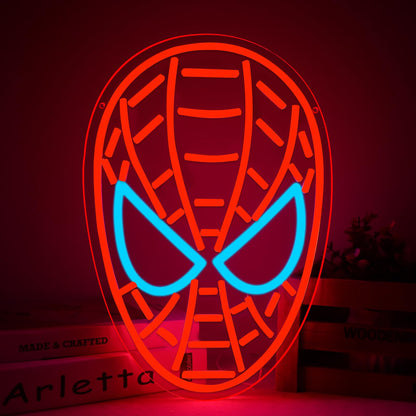 Anime Theme Cartoon LED Neon Sign for Wall Decor (Spider)